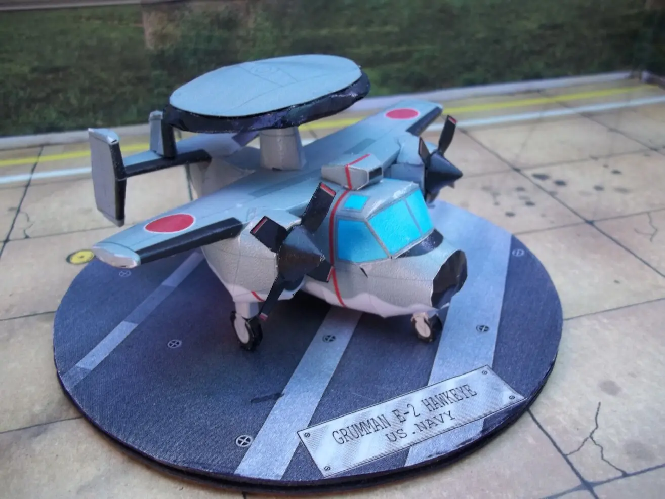 E-2 HAWKEYE maquetas-armadas.com