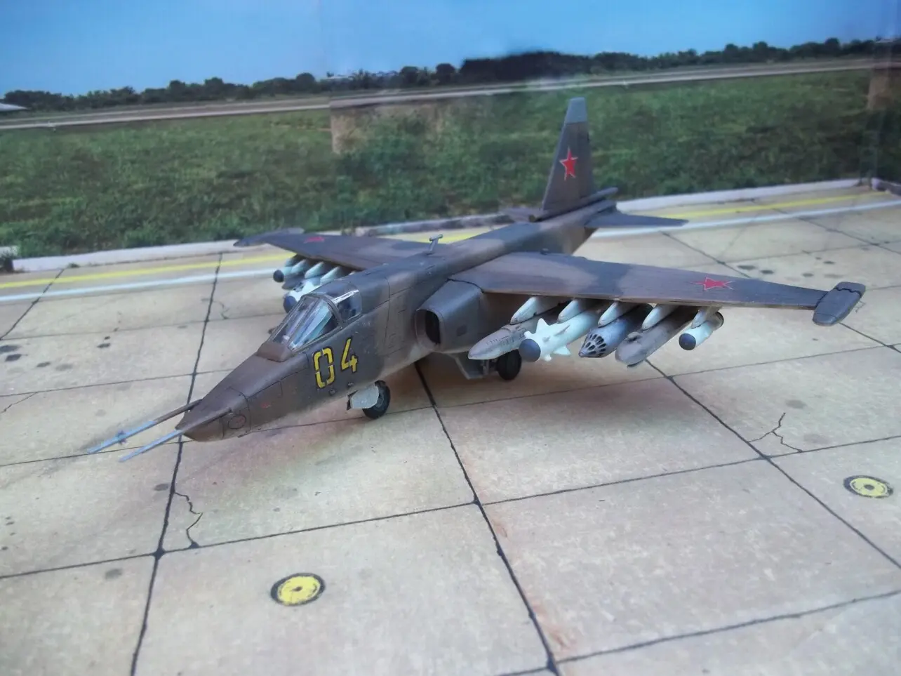 SSUKHOI SU 25  maquetas-armadas.com 
