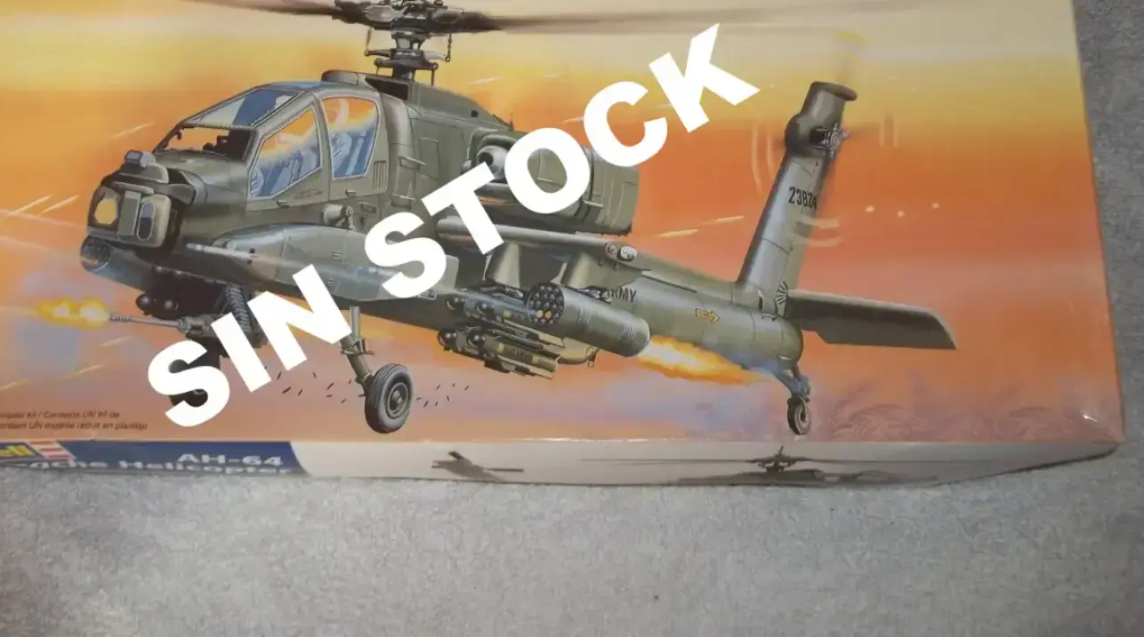 APACHE AH-64 1/48 REVELL maquetas-armadas.com