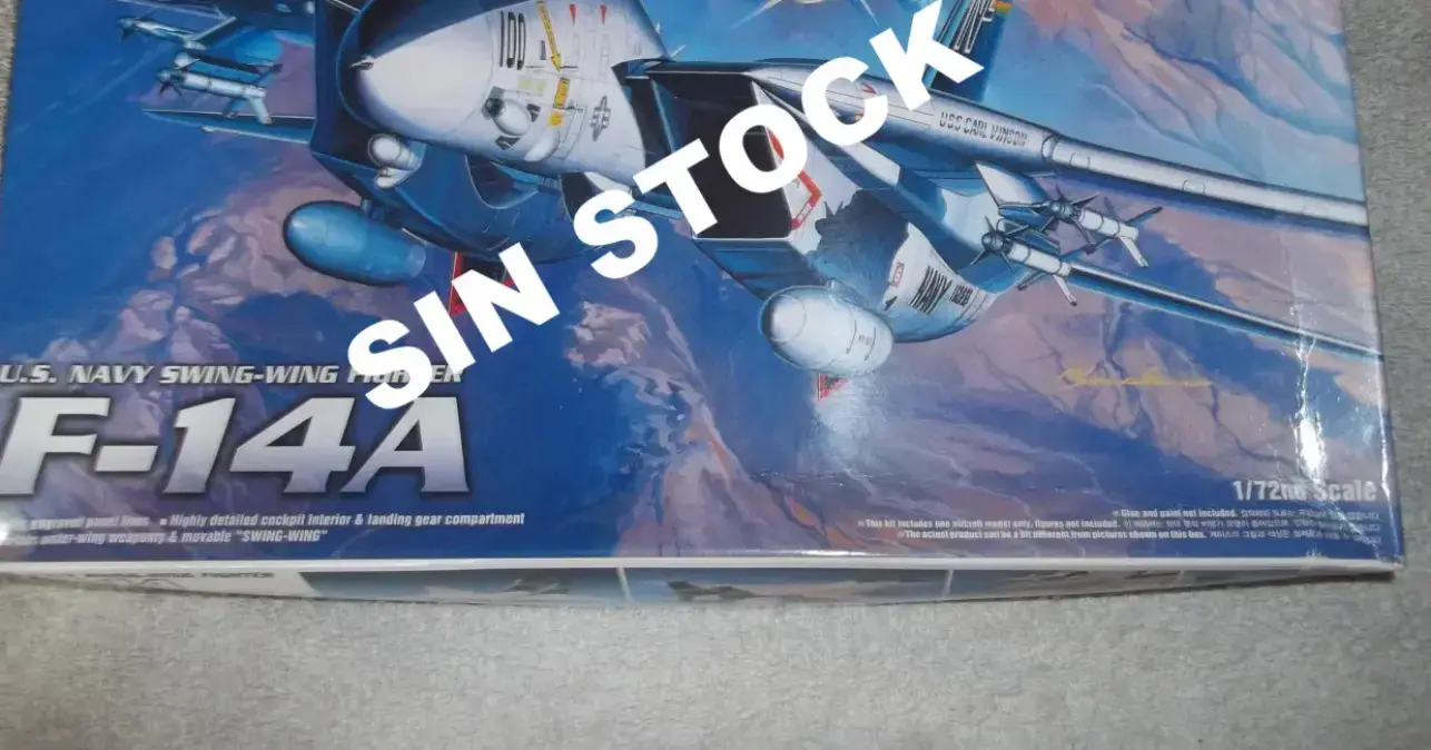 F14 A TOMCAT 1/72 ACADEMY maquetas-armadas.com