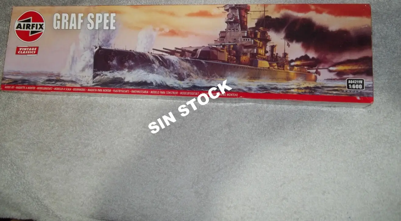 GRAF SPEE 1/600 AIRFIX maquetas-armadas.com