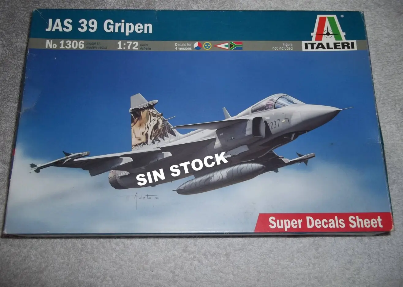 GRIPEN JAS 39 1/72 ITALERI  maquetas-armadas.com