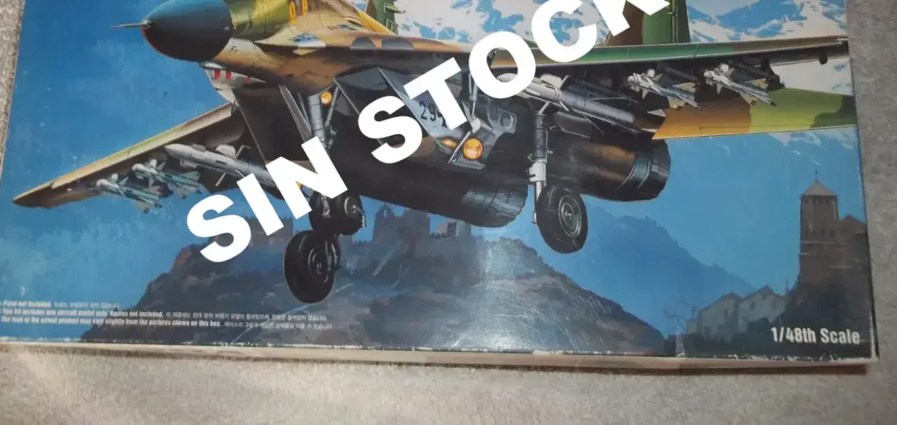 MIG 29 A FULCRUM 1/48 ACADEMY  maquetas-armadas.com