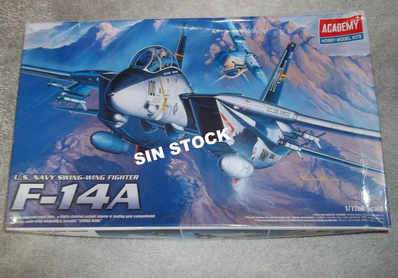 F14 A TOMCAT 1/72 ACADEMY maquetas-armadas.com