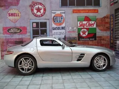MERCEDES BENZ SLS AMG 1/24 maquetas-armadas.com